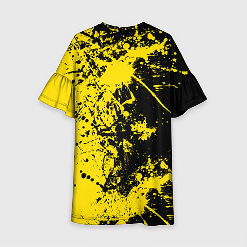 Детское платье Ночное солнце / 3D-принт – фото 2