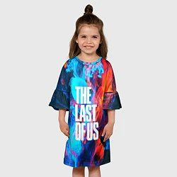 Платье клеш для девочки THE LAST OF US, цвет: 3D-принт — фото 2