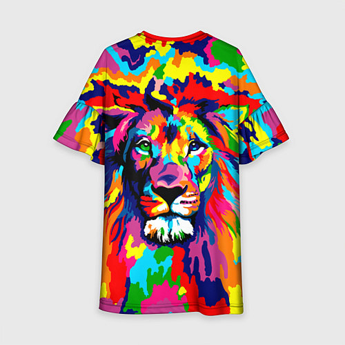 Детское платье Лев Artistic Art / 3D-принт – фото 2