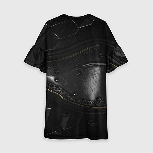 Детское платье MORTAL SHELL БРОНЯ / 3D-принт – фото 2