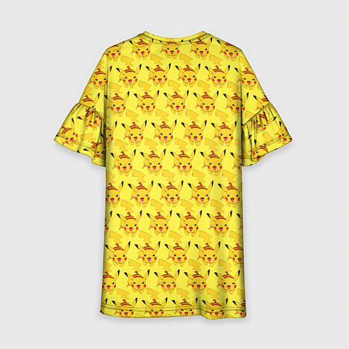 Детское платье Pikachu БОМБИНГ / 3D-принт – фото 2