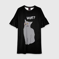 Детское платье What cat