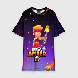 Детское платье BRAWL STARS AMBER