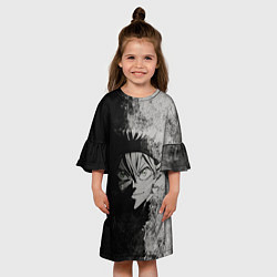 Платье клеш для девочки Аста, цвет: 3D-принт — фото 2
