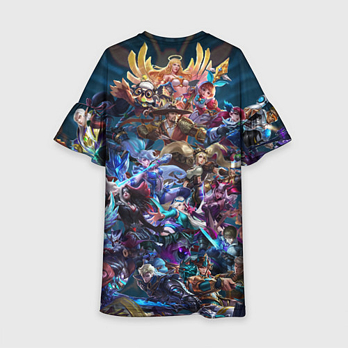 Детское платье Mobile Legends Z / 3D-принт – фото 2