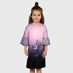Платье клеш для девочки Стальной Алхимик, цвет: 3D-принт — фото 2