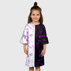 Платье клеш для девочки LIL PEEP, цвет: 3D-принт — фото 2