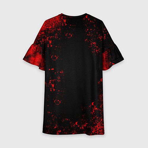 Детское платье FLY HIGH ВОЛЕЙБОЛ!! / 3D-принт – фото 2