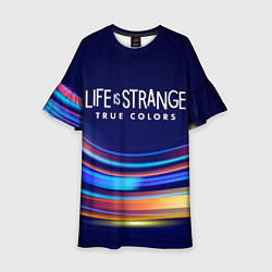 Платье клеш для девочки Life is Strange: True Colors, цвет: 3D-принт