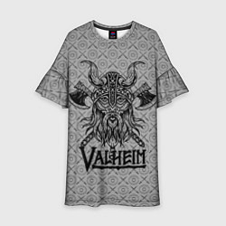 Детское платье Valheim Viking dark