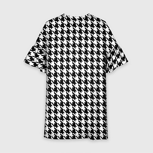 Детское платье Гусиная лапка / 3D-принт – фото 2