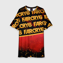 Платье клеш для девочки Far Cry 6, цвет: 3D-принт