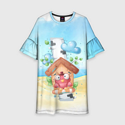 Детское платье Птиц