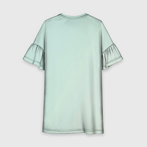 Детское платье Чимин в цветах / 3D-принт – фото 2