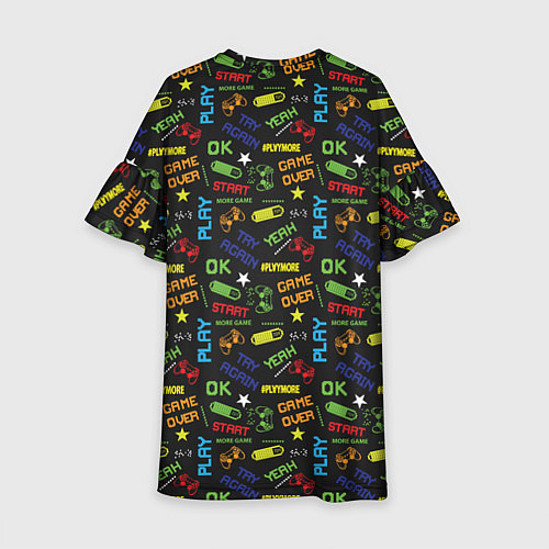 Детское платье Геймер / 3D-принт – фото 2