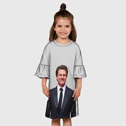 Платье клеш для девочки Tom Kryz, цвет: 3D-принт — фото 2