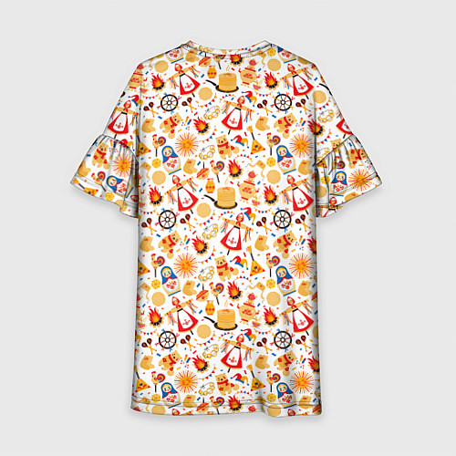 Детское платье Масленица / 3D-принт – фото 2