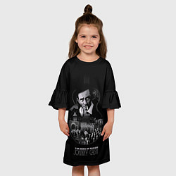 Платье клеш для девочки JOHNNY CASH, цвет: 3D-принт — фото 2
