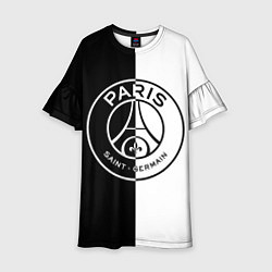 Детское платье ФК ПСЖ PSG BLACK & WHITE