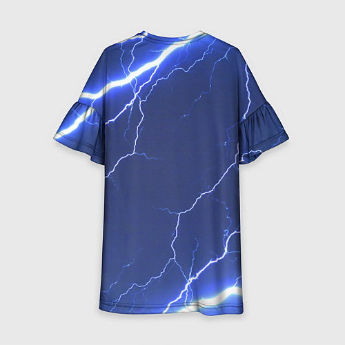 Детское платье SONIC СОНИК СИНИЙ ЁЖ Z / 3D-принт – фото 2