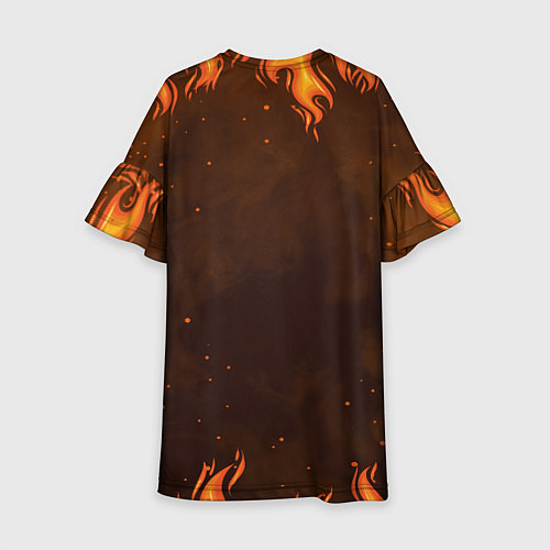 Детское платье Haikyu Волейбол Z / 3D-принт – фото 2