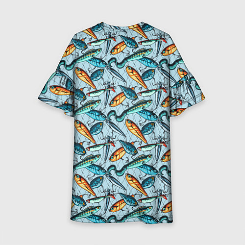 Детское платье Воблеры / 3D-принт – фото 2