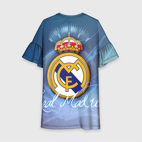Детское платье FC РЕАЛ МАДРИД / 3D-принт – фото 2