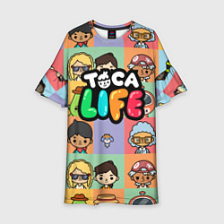 Детское платье Toca Life: Faces