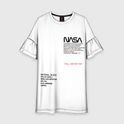 Детское платье NASA БЕЛАЯ ФОРМА