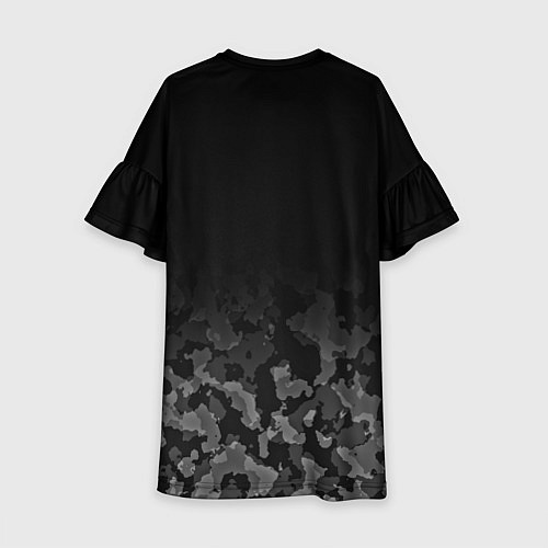 Детское платье H2 HUMMER LOGO / 3D-принт – фото 2