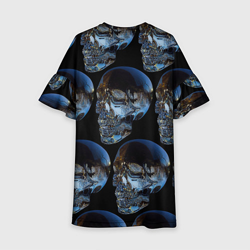 Детское платье Vanguard skull pattern 2022 / 3D-принт – фото 2
