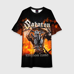 Платье клеш для девочки Kingdom Come - Sabaton, цвет: 3D-принт