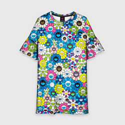 Детское платье Takashi Murakami Улыбающиеся цветы