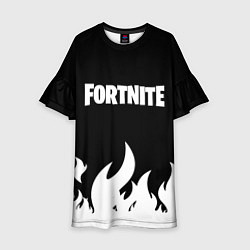 Детское платье Fortnite Огонь