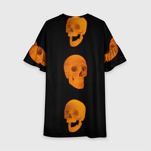 Детское платье Отпала челюсть / 3D-принт – фото 2