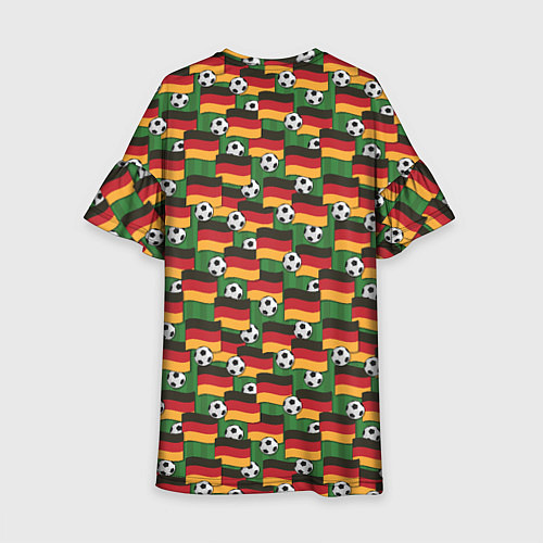 Детское платье Германия футбол / 3D-принт – фото 2