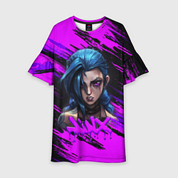 Детское платье Arcane League Of Legends JINX ДЖИНКС