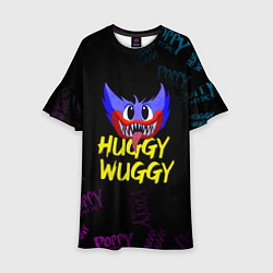 Платье клеш для девочки HUGGY WUGGY PATTERN, цвет: 3D-принт