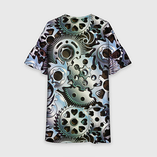 Детское платье Стимпанк шестеренки Steampunk / 3D-принт – фото 2