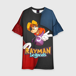 Детское платье Rayman на абстрактном фоне