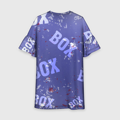 Детское платье Boxing - фиолетовый / 3D-принт – фото 2