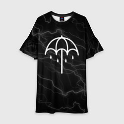 Детское платье Bring me the horizon молнии