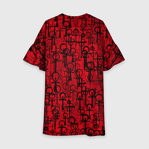 Детское платье Знаки вампиров / 3D-принт – фото 2