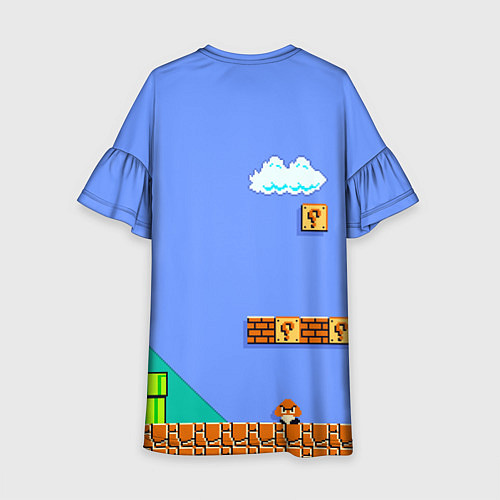 Детское платье Марио дизайн / 3D-принт – фото 2