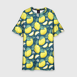 Детское платье Cute lemon pattern