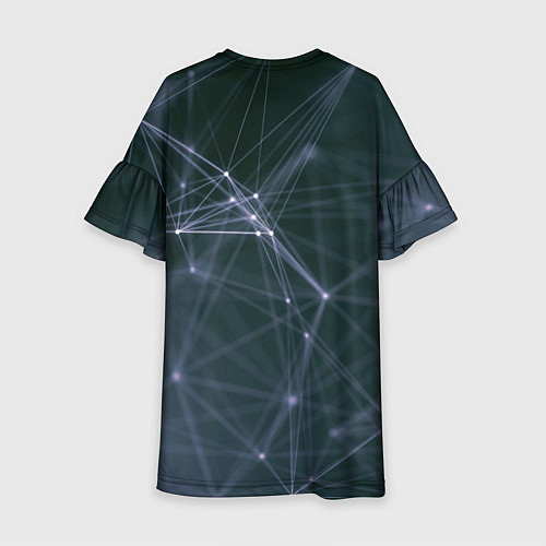 Детское платье БМВ - BMW Абстракция / 3D-принт – фото 2