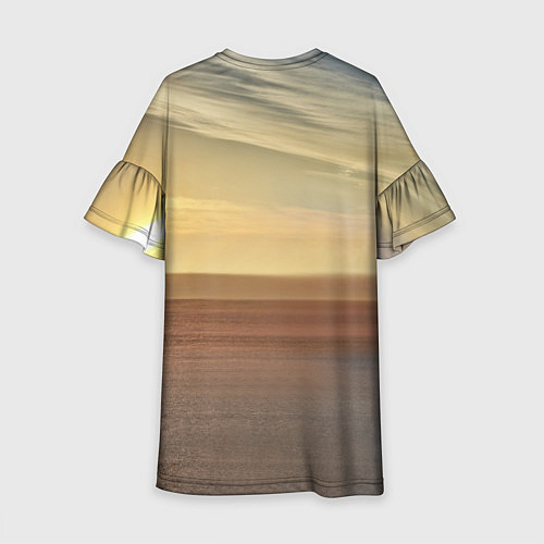 Детское платье Audi RS 7 на закате солнца Audi RS 7 at sunset / 3D-принт – фото 2