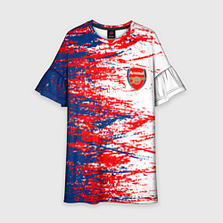 Детское платье Arsenal fc арсенал фк texture