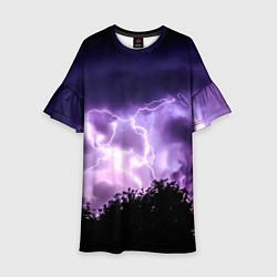 Детское платье Purple Lightning