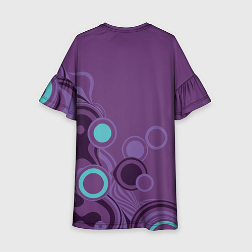 Детское платье Японский стиль- узорная маска / 3D-принт – фото 2